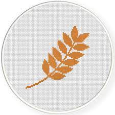 See more ideas about cross stitch patterns, cross stitch, stitch patterns. Autumn Leaf Cross Stitch Pattern Daily Cross Stitch