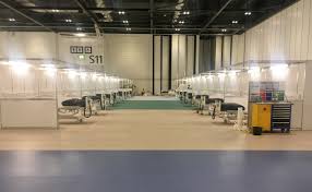 Completed In Nine Days Massive Nhs Nightingale Hospital Opens In London