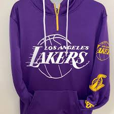Los angeles lakers nike spotlight on court practice performance pullover hoodie. Nba Shirts Los Angeles La Lakers Pullover Hoodie Mens S Or M Poshmark