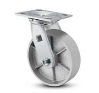 8 inch Heavy Duty Caster with Durable Metal Wheel, 2 inch wide