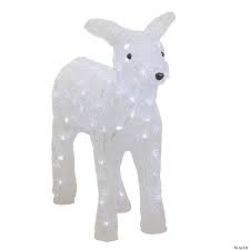 Outdoor christmas reindeer decorations lighted. Northlight 18 Lighted Commercial Grade Acrylic Baby Reindeer Christmas Outdoor Decoration