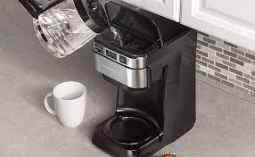 There are various coffee makers that will help you to brew the perfect coffee. Amazon Com Hamilton Beach Programmable Coffee Maker 12 Cups Front Access Easy Fill Pause Serve 3 Brewing Options Black 46310 Kitchen Dining