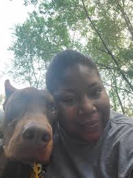 Not hiking related but as I know some of you also bike with your dogs, I am  wondering if some rollerblades too. Went roller blading today with Peanut,  small terrier, she has