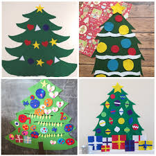 Homemade felt christmas tree decorations. Felt Christmas Tree Ideas And Inspiration For Your Own