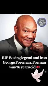 RIP #georgeforeman 🙏🏽❤️💔🕊️#ypjean #nfdg #wegrowingnocap #fyp