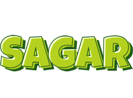 sagar logo name logo generator smoothie summer birthday kiddo colors style sagar logo name logo generator