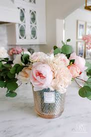Shop artificial flowers and plants, from roses and peonies to vibrant ferns, dried grasses and wild flora. Simple Valentine S Day Faux Floral Arrangements Randi Garrett Design