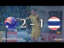 Morning peeps today is the day harimau malaya #kelayakan piala dunia. Australia Vs Thailand 2018 Fifa World Cup Qualifiers Youtube