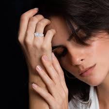 Bague solitaire gros diamant shop