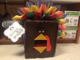 Box To Collect Food During Thanksgiving Food Drive Food Drive Thanksgiving Crafts For Kids Thanksgiving Crafts