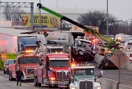 The fort worth fire department said the pileup left multiple people trapped in their cars. At Least 6 Dead In 133 Car Pileup In Fort Worth After Freezing Rain Coats Roads