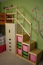 Easy Full Height Bunk Bed Stairs Ikea Hackers In 2020 Diy Bunk Bed Loft Bed Stairs Bunk Beds With Stairs