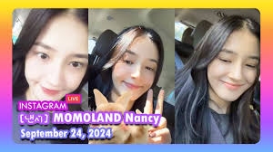 [ 낸시 ] MOMOLAND Nancy Instagram Live