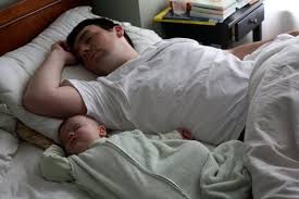dads make sure you know the value of a good nap cute baby sleeping baby sleep baby and father