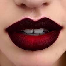 Black And Red Lipstick 1 615 Likes 47 Comments Violette Violette Fr On Instagram In Ellefr This Week My Favorite Lips Look Red Ombre Lips Ombre Lips Black And Red Makeup