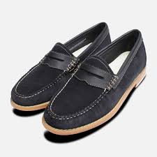 Skip navigation get a $60 bonus note and shop anniversary sale early as a new nordstrom credit cardmember! Navy Blue Suede Womens Bass Penny Loafers