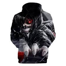 Pin By Katie Midori On Stuff To Buy Tokyo Ghoul Printed Hoodies Sweatshirts Popular Cartoons