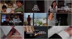 The Big Chill (1983) — Art of the Title
