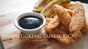 Silahkan klik pada link di bawah ini ya update 16 oktober 2015 halo, saya tahu resep cake pisang 5 bahan ini banyak penggemarnya. Pisang Goreng Sambal Kicap Jb Banana Fritter With Spicy Sweet Soy Sauce Youtube