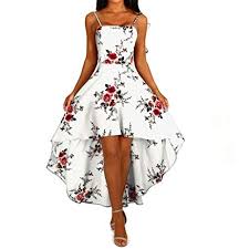 Schulterfreies homecoming kleid mit gürtel in grau. Yooshen Kleider Damen Sommer Elegant Armelloses Partykleider Casual Abend Party Prom Kleid Knielang Ballkleid Festlich Hochzeit Abendkleider Strand Kleider Party