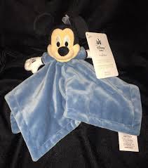 Disney Mickey Mouse Security Blanket Brand Disney Type Security Blanket Lovey Comforter Doudou Mickey Mouse And Friends Disney Store Disney Store Uk