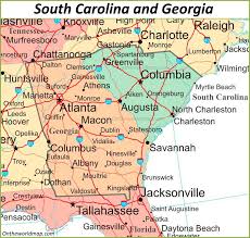 Maybe you would like to learn more about one of these? Map Of Georgia And South Carolina