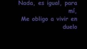 Lu La Vida Despues De Ti Letra Youtube