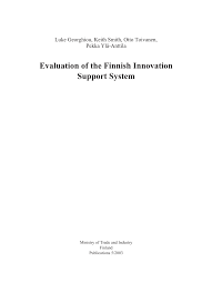 Our list includes brands gated by amazon. Pdf Evaluation Of The Finnish Innovation Support System