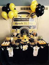 Bumble Bee Themed Baby Shower Baby Shower Party Ideas Photo 2 Of 19 Bee Baby Shower Theme Bumble Bee Baby Shower Bee Baby Shower