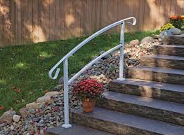 This rail type works well with cable railing kits. Handirail Aluminum Railing Barrette Outdoor Living