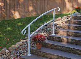 Leave about 3/4 of an inch of the threaded portion sticking up where the post centers will be. Handirail Aluminum Railing Barrette Outdoor Living