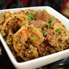 Quinoa Jambalaya Recipe Quinoa Jambalaya Recipe Recipes Stuffed Sweet Peppers