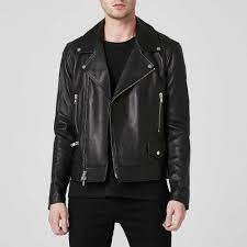 Luxury Refined As Our Name Suggests We Focus On Simple Design Superior Quality And A Pared Down P Leather Jacket Denim Essentials Black Leather Moto Jacket