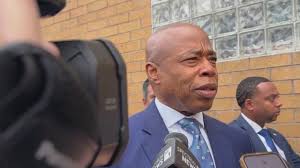 NYC Mayor Eric Adams attends church in Queens day after arraignment