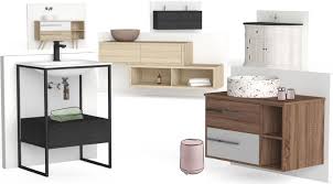 Meuble colonne rangement salle de bain bambou design naturel 36l x 33l x 140h cm 2 étagères 4 niveaux + placard. Meuble Salle De Bain Tous Les Meubles Pour Votre Salle De Bain