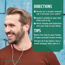 Hairplexx Hair Clay Mens Hair Paste Matt Finish, Strong Hold with Textured  & Modern Hairstyle