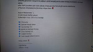 Guzel Olmadi Waffel Masmavimutfakta Waffeln