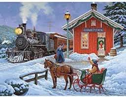Maybe you would like to learn more about one of these? Amazon Com Jigsaw Puzzles 300 Pieces For Adults Large Pieces Christmas Jigsaws Larger Piece Jigsaw Puzzles Christmas Jigsaw Puzzles