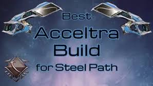 Effectively new game plus for the star chart, steel path lets players carve through the solar system once more against level 100+ enemies for steel essence—a new resource used to purchase new cosmetics and valuable resources such as kuva. Best Acceltra Build For Steel Path Warframe Build Tennohq
