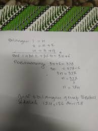 We did not find results for: Hasil Tiga Bilangan Genap Berurutan Yang Berjumlah 378 Brainly Co Id