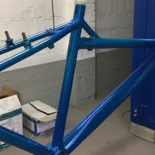 Mtb Rahmen Pulverbeschichtet Klarlack H2o Design Wassertransferdruck Pulverbeschichtung