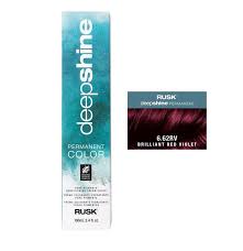 In effect, the two hues cancel each other out. Rusk Deepshine 6 62rv Brilliant Red Violet Permanent Colour Hair Care
