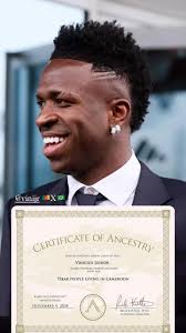 Toujours le continent 🇨🇲 Vinicius Jr O BOSSO 🚀.