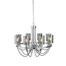 Check spelling or type a new query. Catalina 8 Flame Ceiling Light Chrome Black Braided Cable Smoked Glass Shades Meinelampe