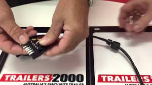 5 way trailer wiring diagram allows basic hookup of the trailer and allows using 3 main lighting functions and 1 extra function that depends on the vehicle How To Wire A 7 Pin Flat Trailer Plug Youtube