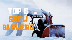 Best Snow Blower In 2019 Top 6 Snow Blowers Review
