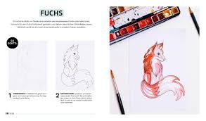 Weitere ideen zu zeichnungen, zeichnung, malen und zeichnen. Zeichnen Mit Watercolor Effekt Menschen Tiere Und Natur Alle Motive Schritt Fur Schritt Amazon De Konte Katharina Bucher