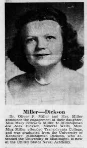 Mary Edwards Miller Dickson (1923-2009): homenaje de Find a Grave