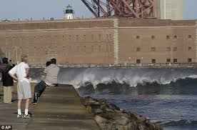 Is it safe to go to the beach during a tsunami? Japan Tsunami Wreaks Millions Of Dollars Damage On Californian Harbours Us West Coast Daily Mail Online