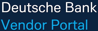 Home Deutsche Bank Vendor Portal